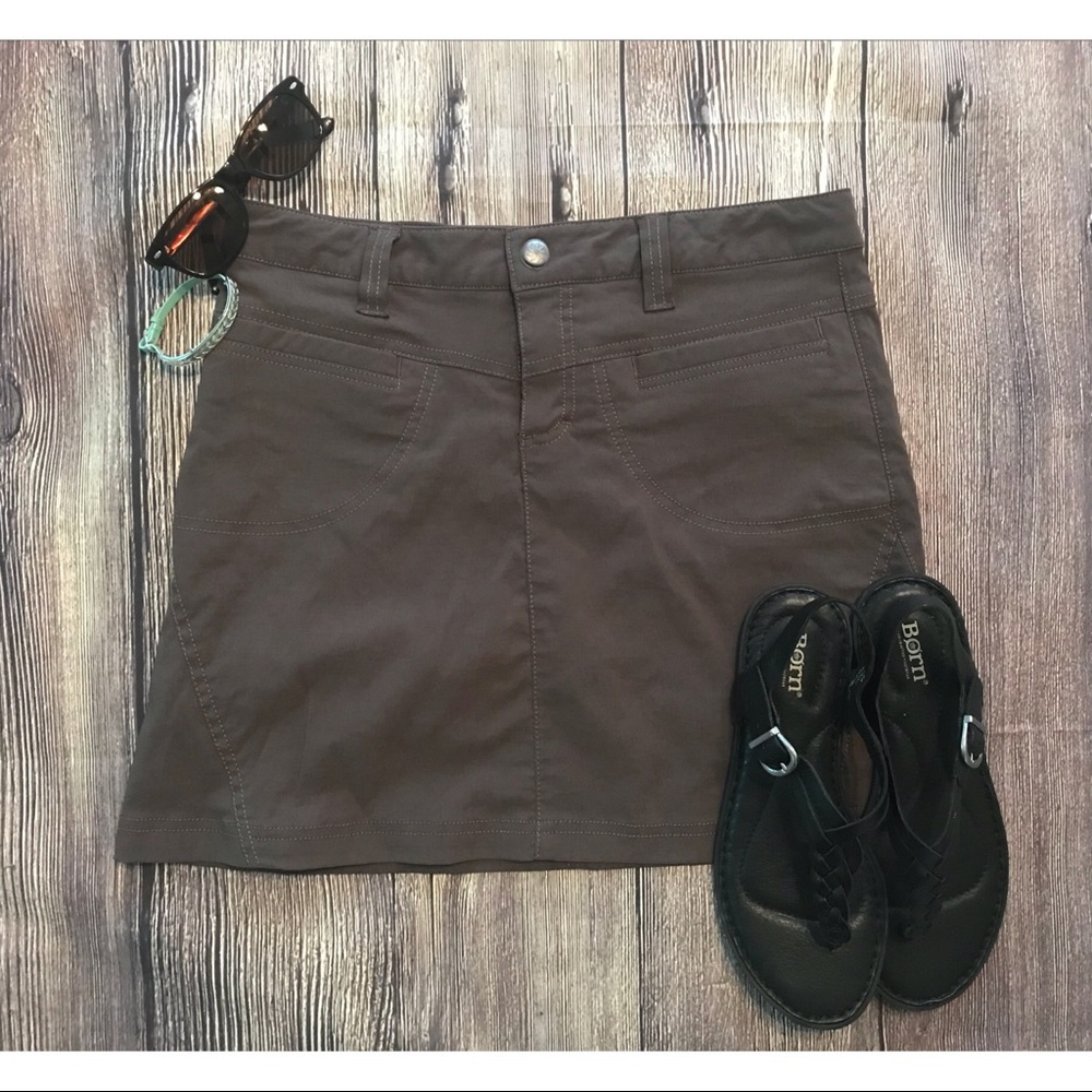 Athleta Brown “Puddy” Skort Size 2